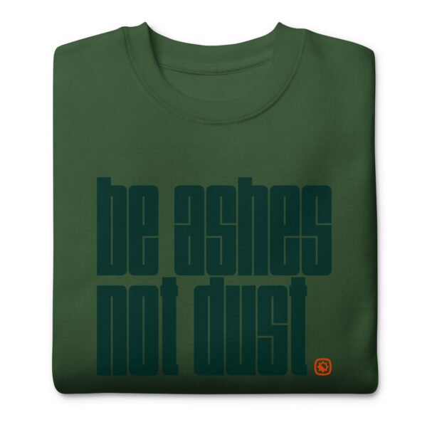 Be Ashes | Sweatshirt in Green - Image 7