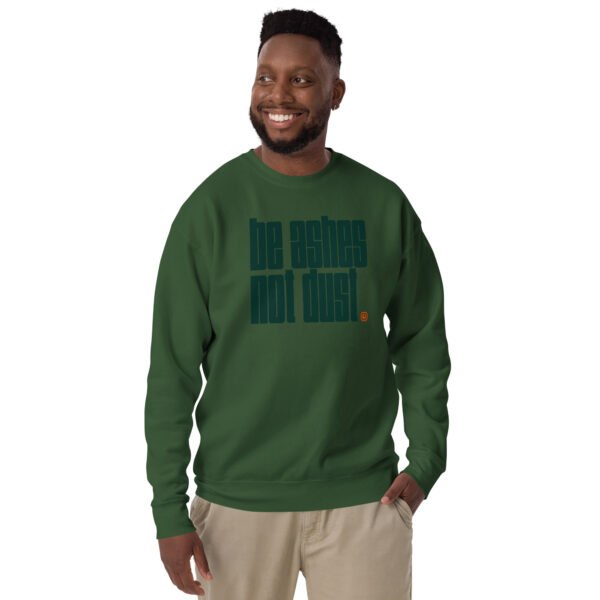 Be Ashes | Sweatshirt in Green - Image 5